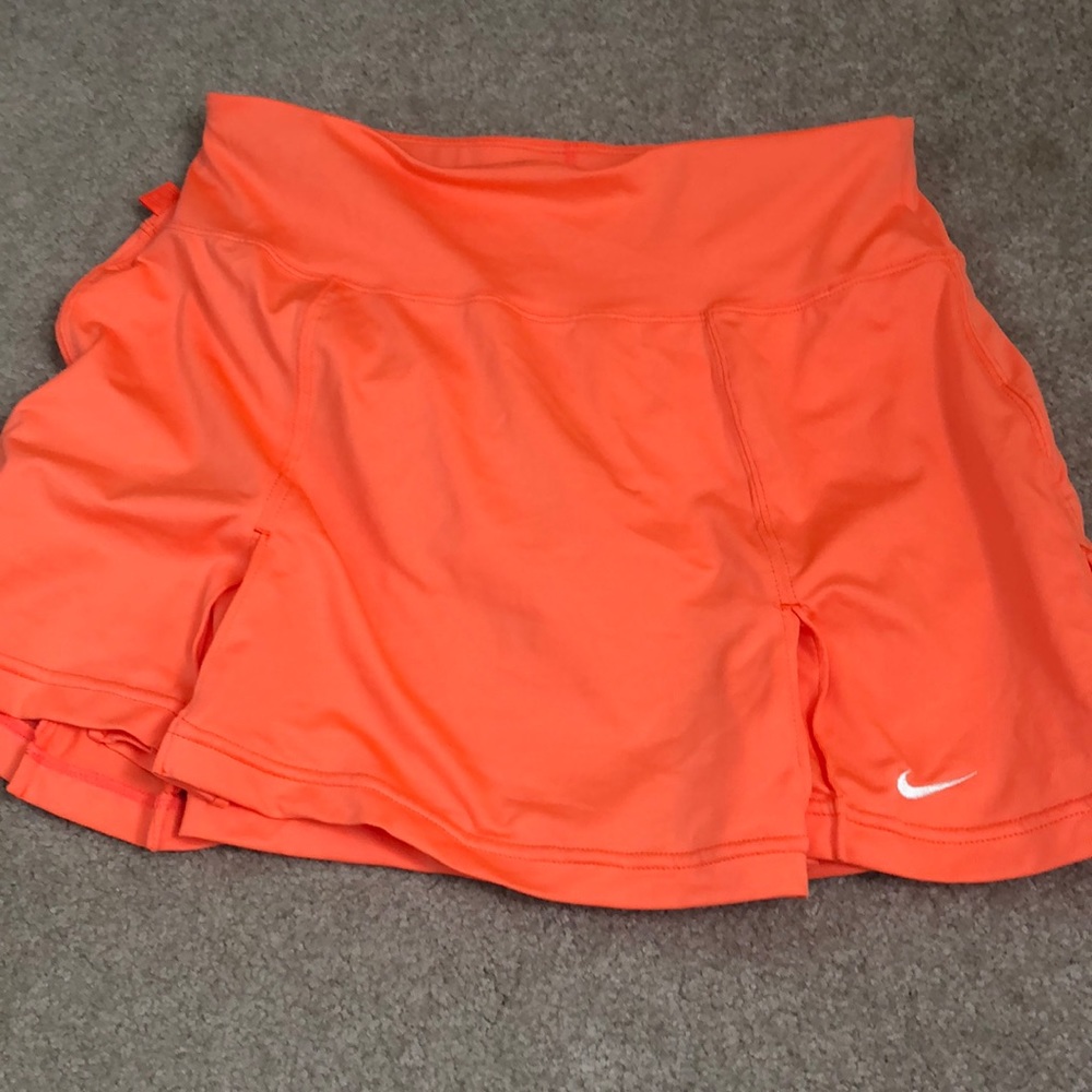 Nike Tennis Skirt - Orange, XS